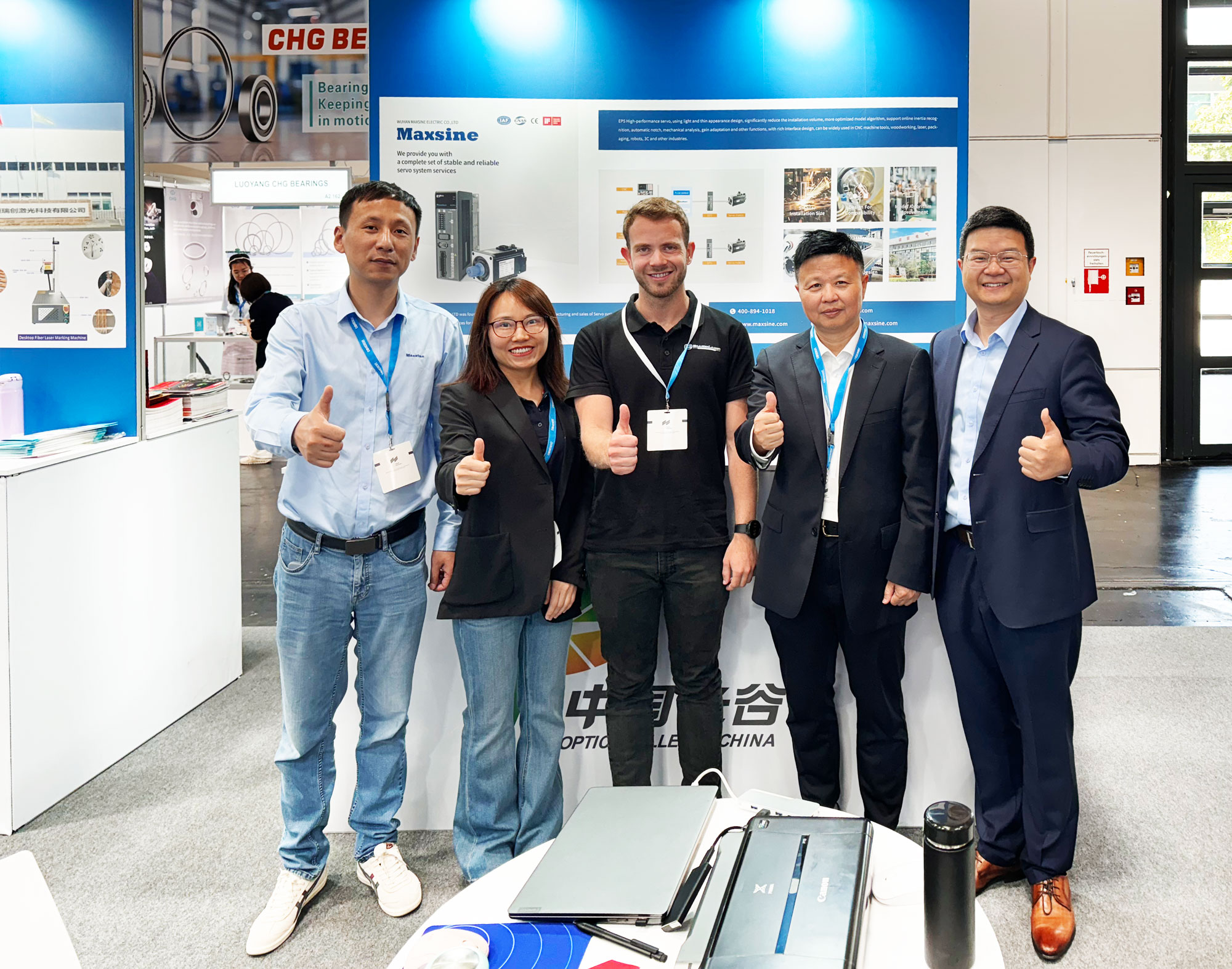 邁信電氣攜EP5高性能伺服驅動器亮相慕尼黑雙展